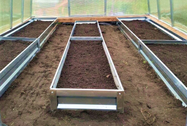 Грядка оцинкованная